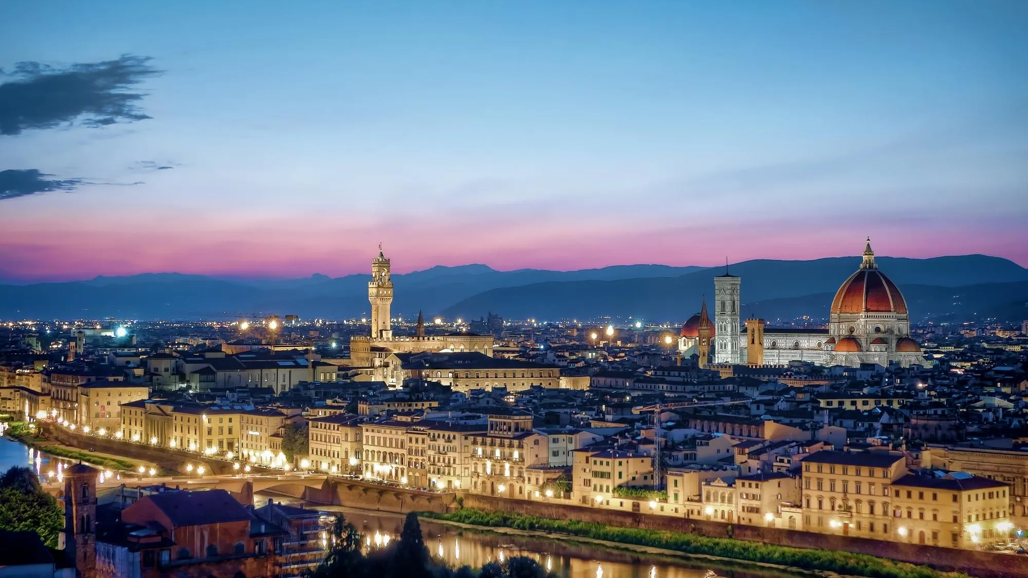 View over Florence